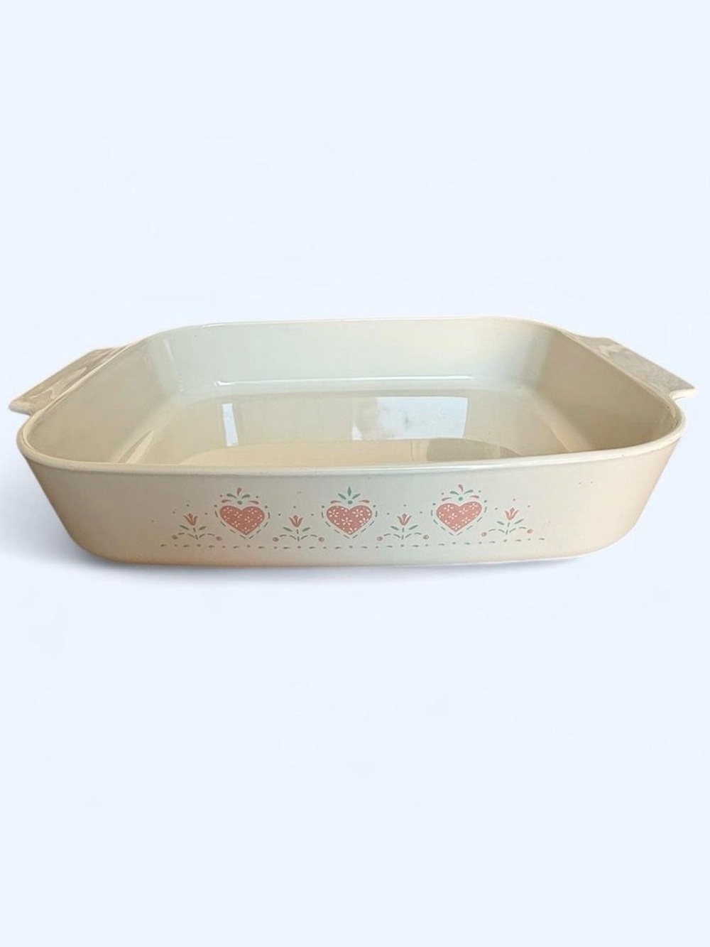 Vintage Corning Ware Forever Yours A-21-B -N Roaster Lasagna Casserole Pan